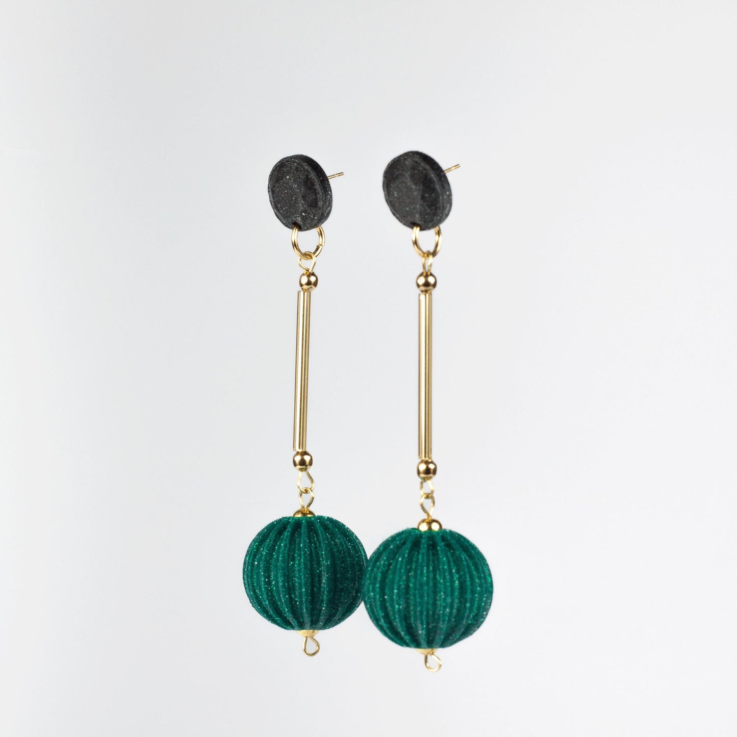 Cassid Emerald Green Earrings