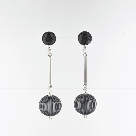 Cassid Graphite Color Earrings