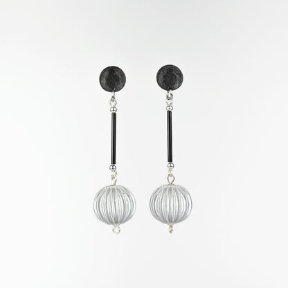 Cassid Color Silver Earrings